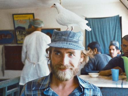 Restaurant in Mazar-i-Sharif (1973 in Nordafghanistan).